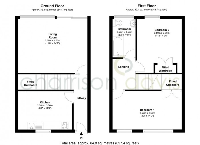 Floorplans For Exmouth Road, Hayes