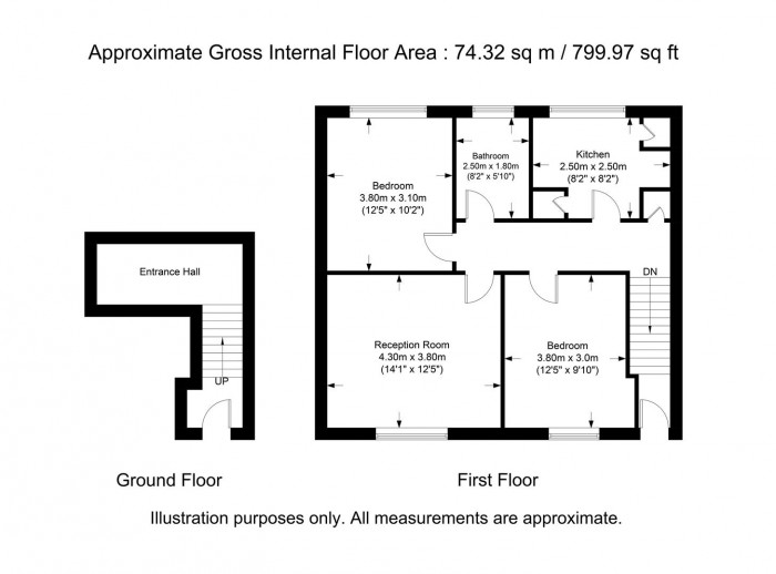 Floorplans For Cavendish Close, Hayes