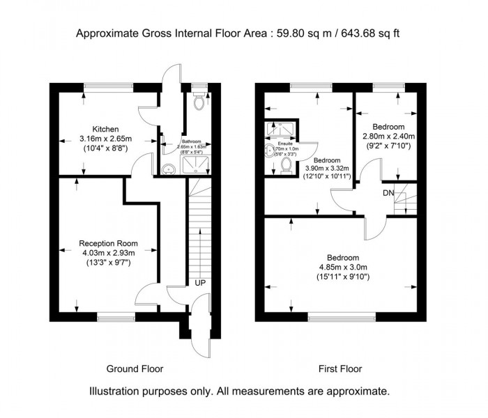 Floorplans For Greenford Avenue, Southall