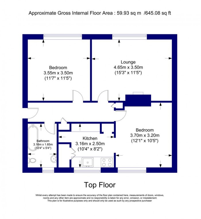 Floorplans For Portland Road, Hayes