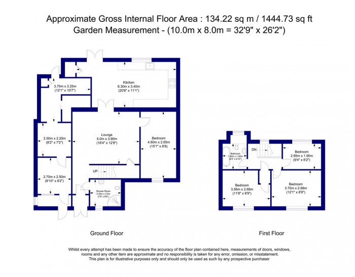 Floorplans For Kingsash Drive, Yeading, Hayes