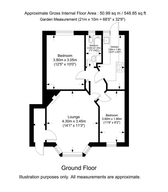 Floorplans For Barnard Gardens, Hayes
