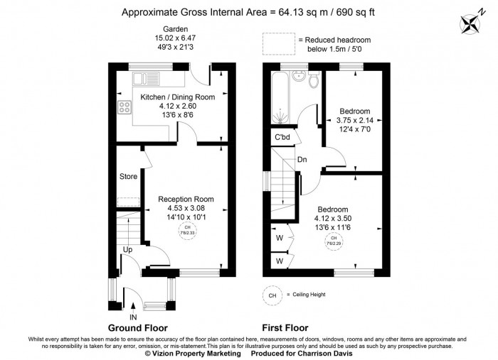Floorplans For Kennett Drive, Hayes