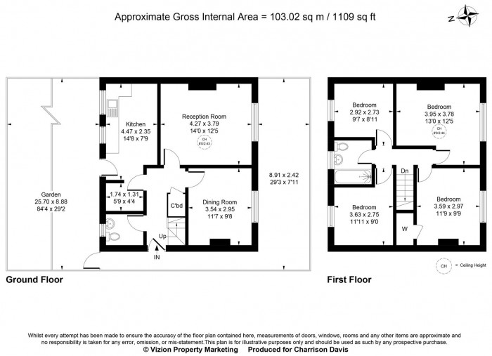Floorplans For Botwell Common Road, Hayes