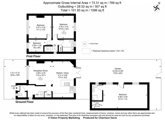 Floorplans For Grosvenor Avenue, Hayes
