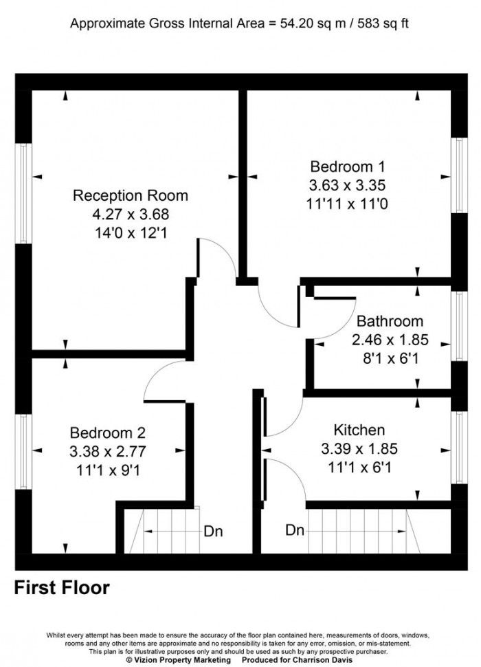 Floorplans For Bradenham Road, Hayes