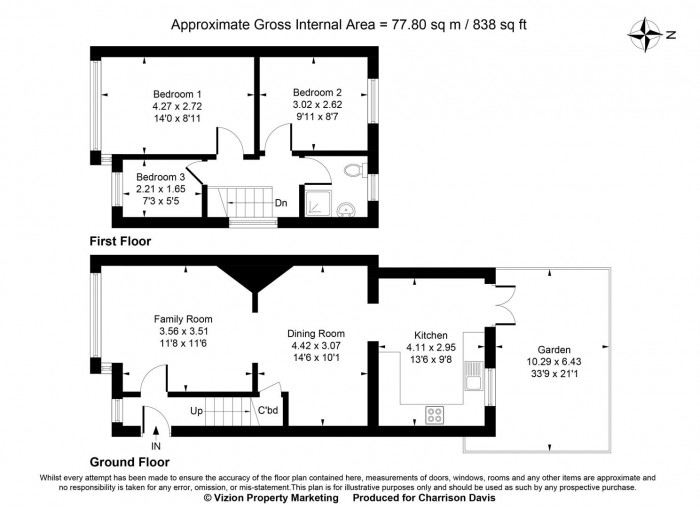 Floorplans For Waverley Close, Hayes