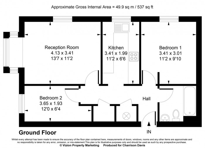 Floorplans For Rabournmead Drive, Ruislip