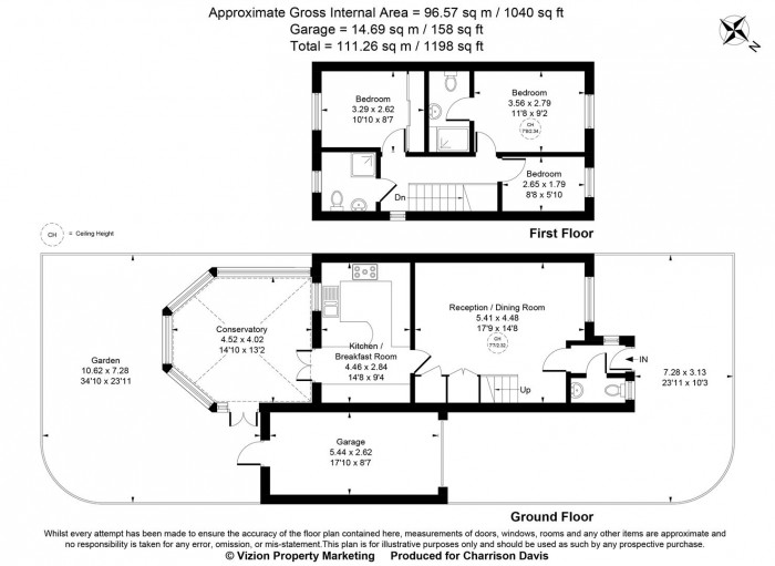 Floorplans For Binstead Close, Hayes