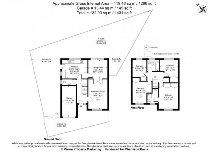 Floorplans For Kilpatrick Way, Hayes