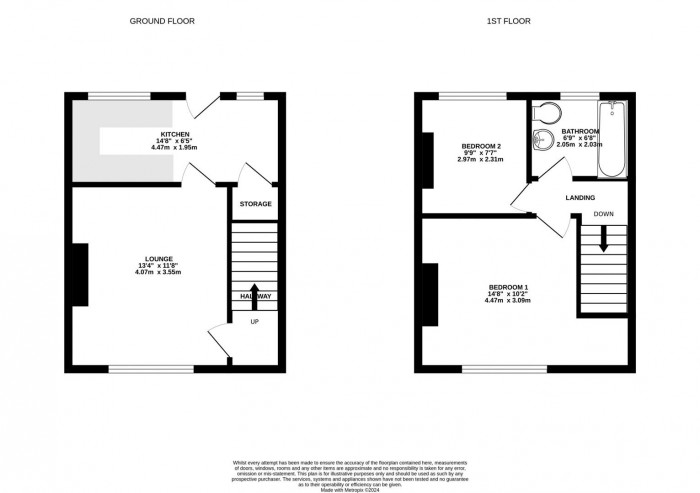 Floorplans For Middleton Road, Hayes