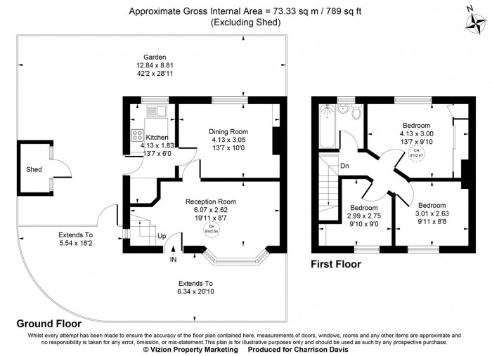 Floorplans For Minterne Waye, Hayes
