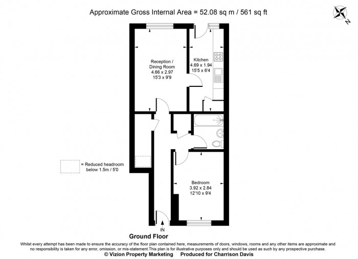 Floorplans For Iffley Close, Uxbridge