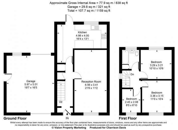 Floorplans For Dorset Close, Hayes