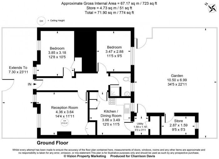 Floorplans For Long Lane, Hillingdon