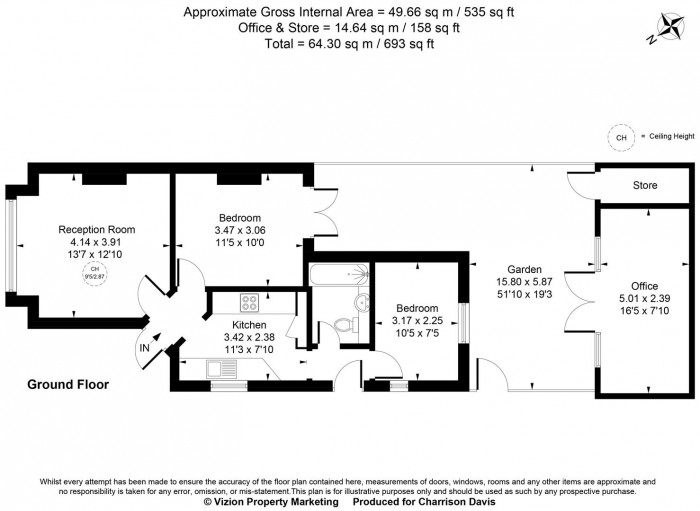 Floorplans For Dawley Road, Hayes