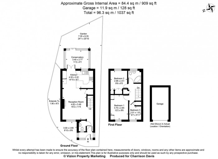 Floorplans For Dunsmore Close, Hayes