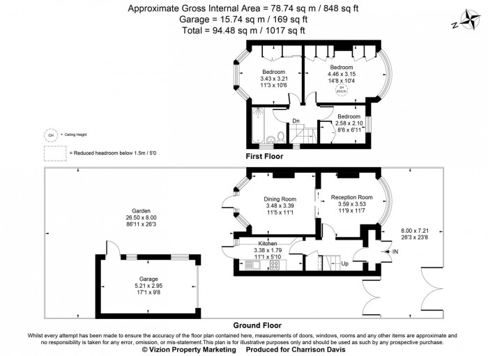 Floorplans For Glamis Crescent, Hayes