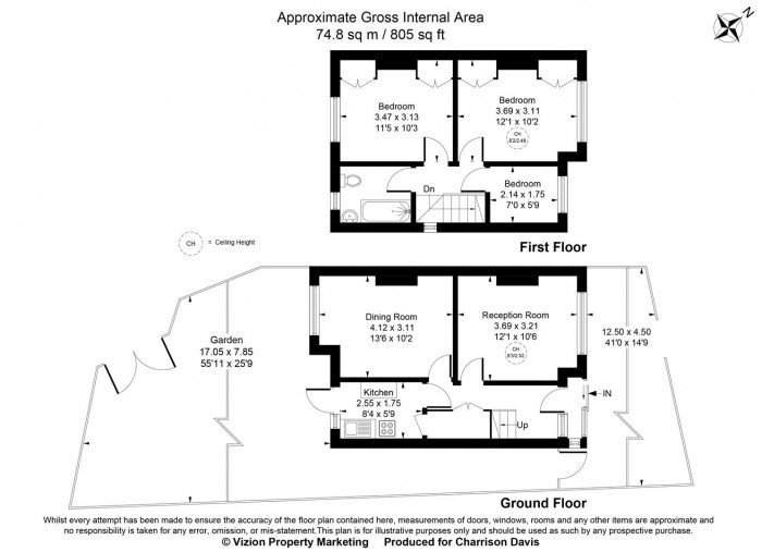 Floorplans For Grange Road, Hayes