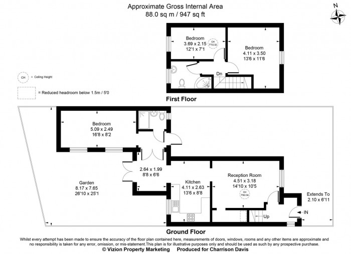 Floorplans For Paddington Close, Hayes