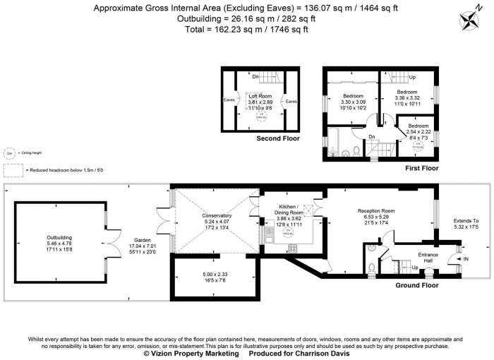 Floorplans For Grosvenor Avenue, Hayes