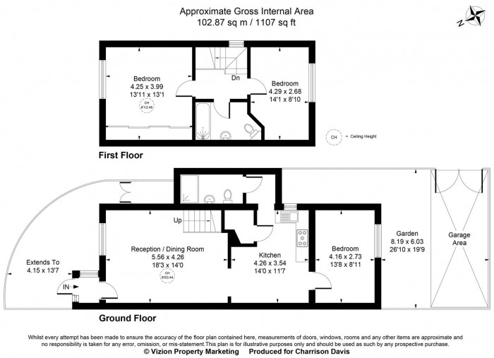 Floorplans For Gledwood Gardens, Hayes