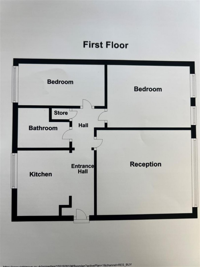 Floorplans For Redcroft Road, Southall