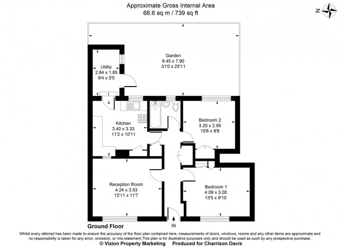 Floorplans For Trevor Close, Northolt