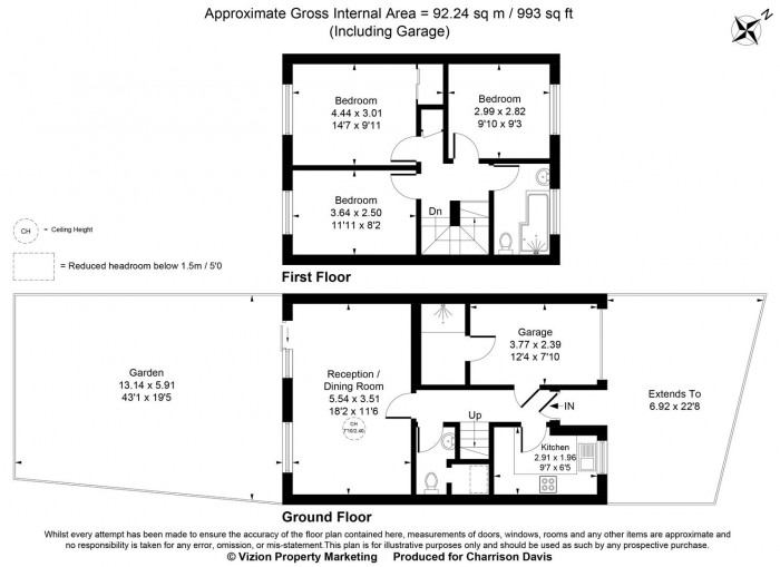 Floorplans For Regents Close, Hayes