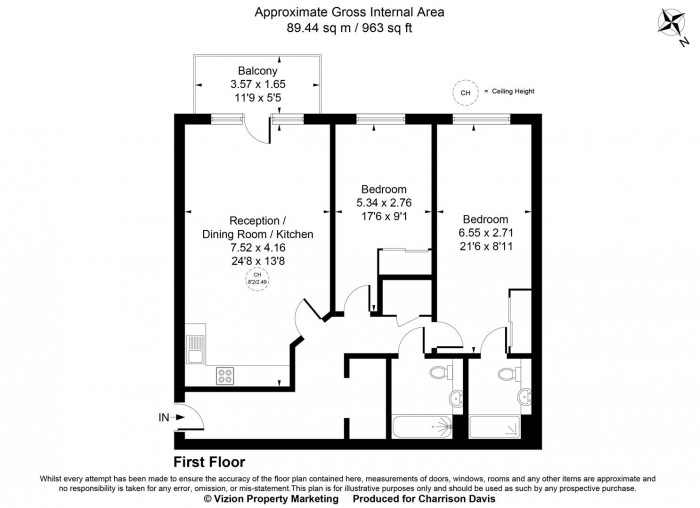 Floorplans For Laurina Apartments, 10 Carnation Gardens, Hayes