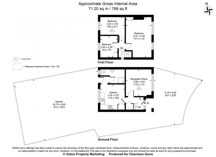 Floorplans For Raynton Close, Hayes