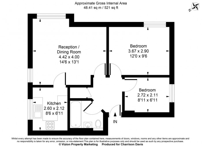 Floorplans For Wentworth Fields, Gainsborough Road, Hayes
