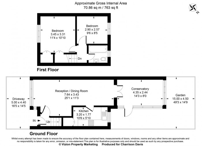 Floorplans For Lansbury Drive, Hayes