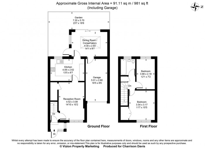 Floorplans For Paddington Close, Hayes