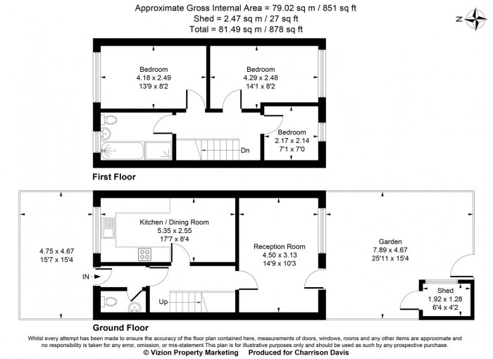 Floorplans For Greatfields Drive, Uxbridge