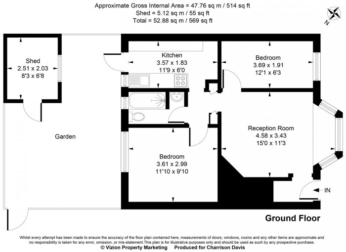 Floorplans For Stratford Road, Hayes