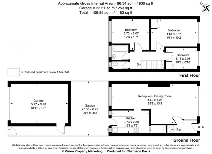 Floorplans For Portland Road, Hayes