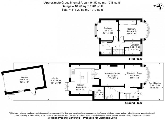 Floorplans For Bourne Avenue, Hayes