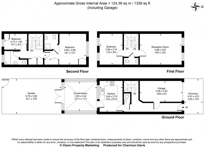 Floorplans For Rose Park Close, Hayes