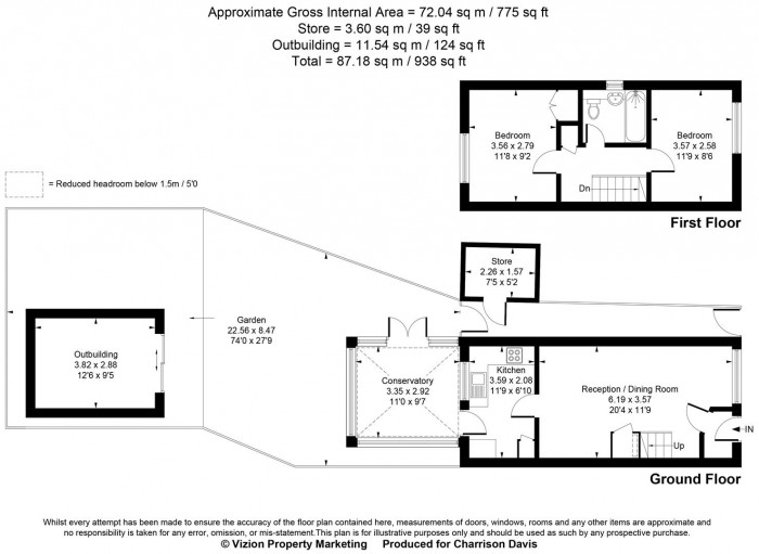 Floorplans For Coulter Close, Hayes