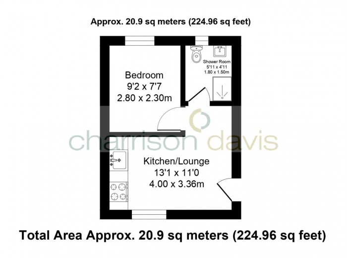 Floorplans For Salcombe Way, Hayes
