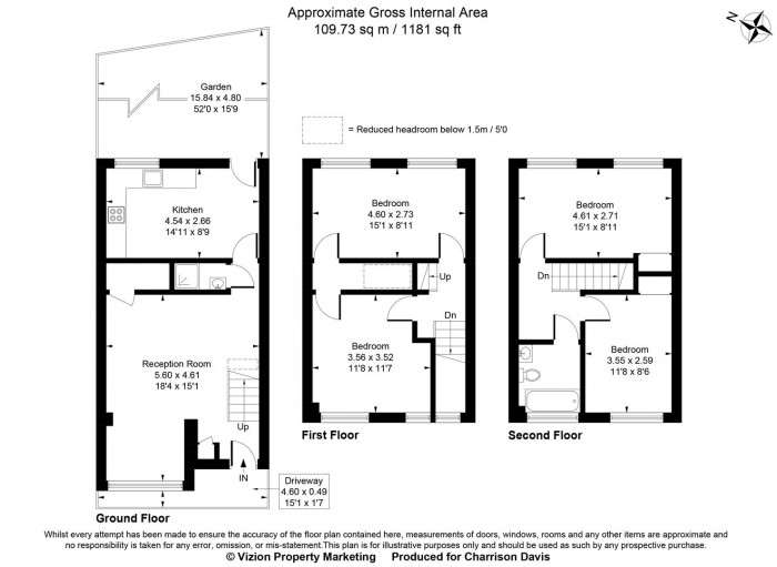Floorplans For Broomcroft Avenue, Northolt