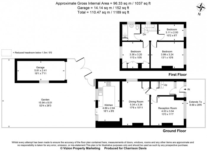 Floorplans For Frogmore Avenue, Hayes