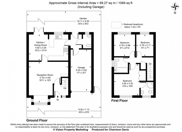 Floorplans For Cousins Close, Yiewsley, West Drayton