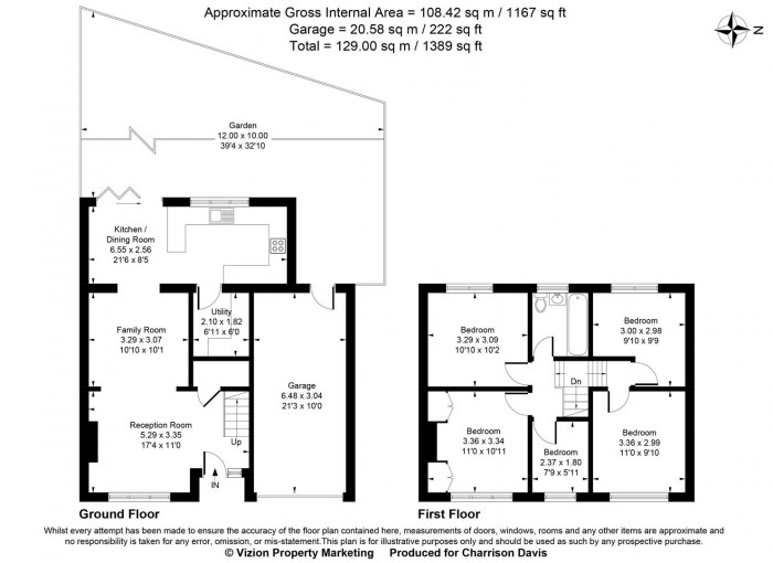 Floorplans For Lansbury Drive, Hayes