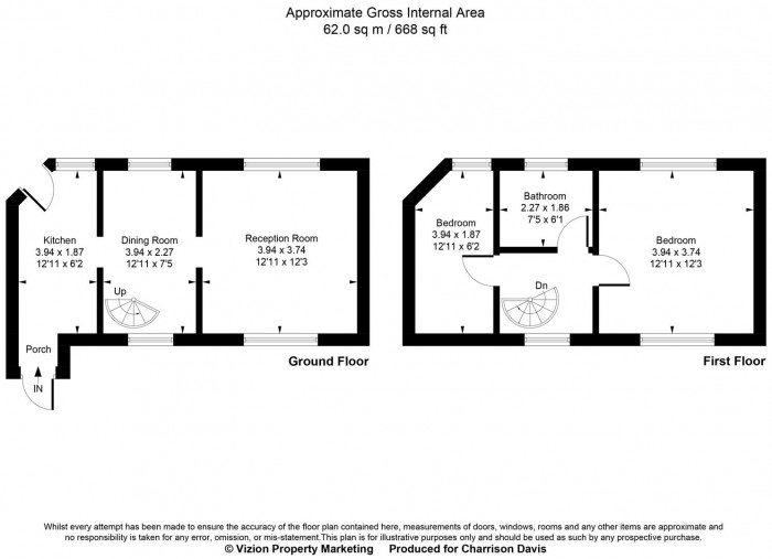 Floorplans For Old Ruislip Road, Northolt