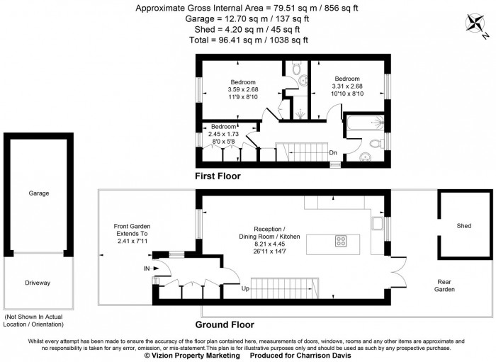 Floorplans For Burndell Way, Yeading, Hayes