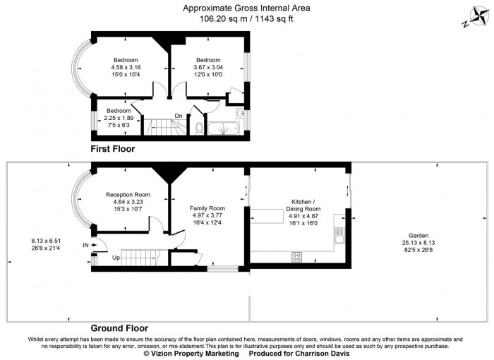 Floorplans For Croyde Avenue, Hayes