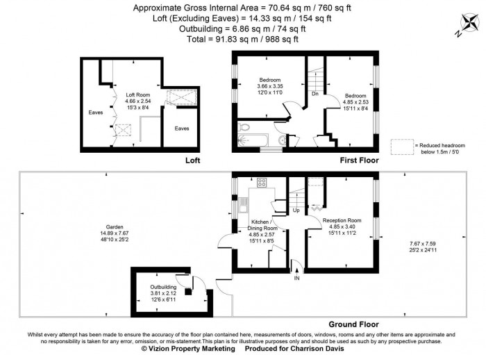 Floorplans For Stratford Road, Hayes