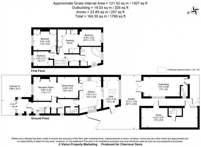 Floorplans For Kingshill Avenue, Northolt